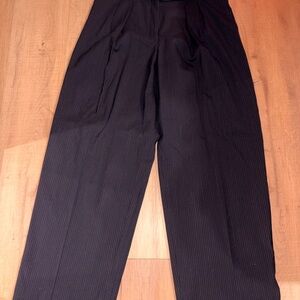Babaton Charcoal Pinstripe Dress Pants